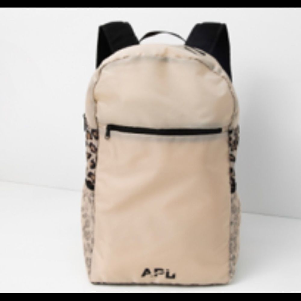 APL All purpose packable leopard print backpack B91 - Picture 2 of 9